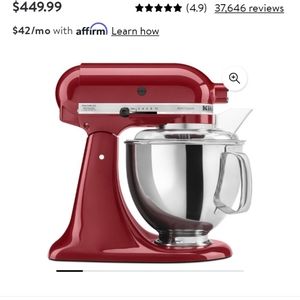 Kitchenaid stand mixer